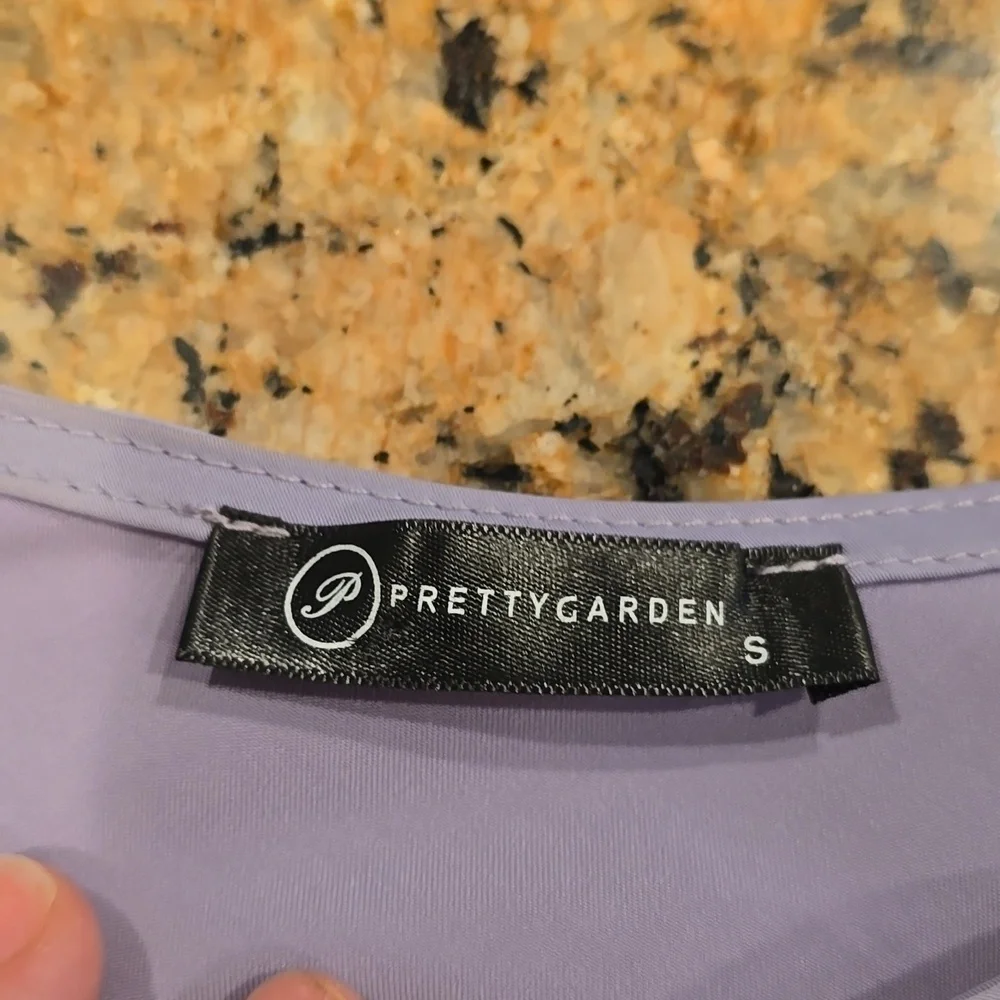 Pretty Garden Lavender Dress - Picture 9 of 11